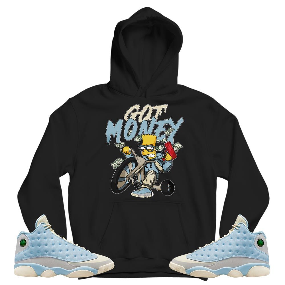Bart Got Money Sneaker Shirt Match SoleFly 13s, Jordan 13 Retro SoleFly MKO T-Shirt