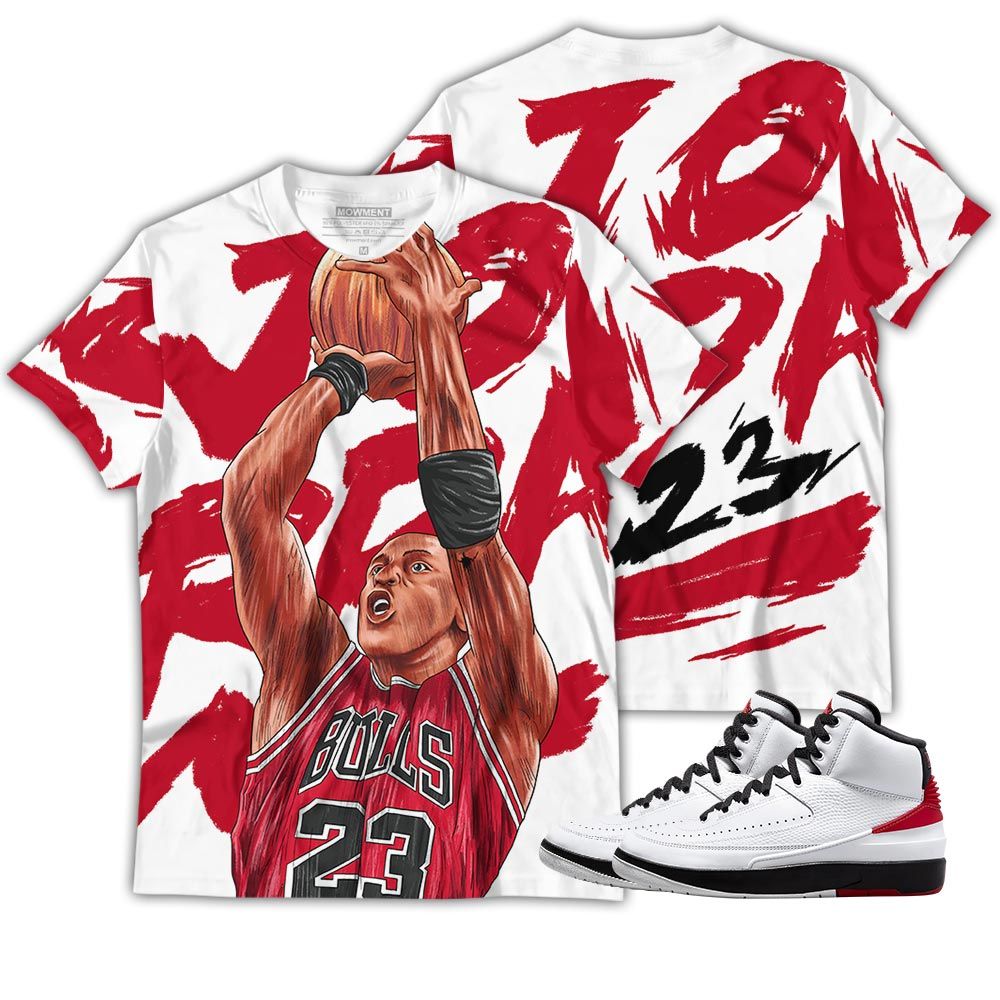 Basketball 23 Superstar Sneaker Shirt Match 2 Chicago Varsity Red, Jordan Retro 2 Chicago Hoodie Sweatshirt Tee All Over Print MKO Shirt Basketball 23 Superstar Sneaker Shirt Match 2 Chicago Varsity Red, Jordan Retro 2 Chicago Hoodie Sweatshirt Tee All Over Print MKO Shirt