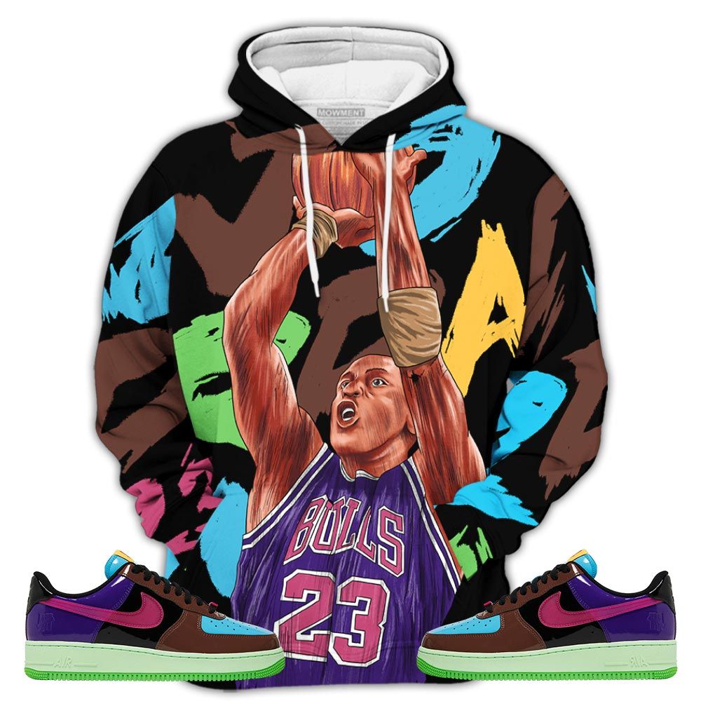 Basketball 23 Superstar Sneaker Shirt Match Af 1 Low Sp Pink Prime, Air Force 1 Undefeated Pink Prime Hoodie Sweatshirt Tee All Over Print MKO Shirt