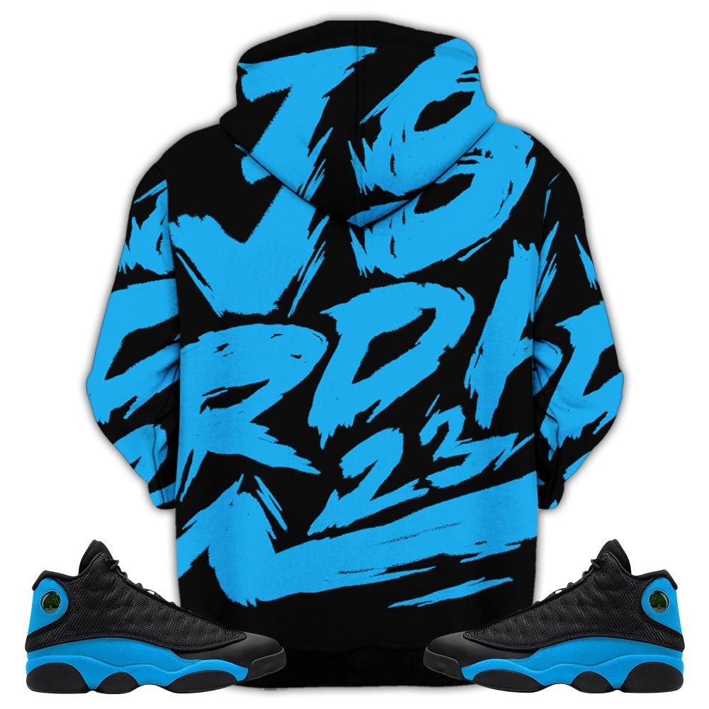 Basketball 23 Superstar Sneaker Shirt Match Black University Blue 13S, Jordan 13 Black University Blue 2022 Hoodie Sweatshirt Tee All Over Print MKO Shirt