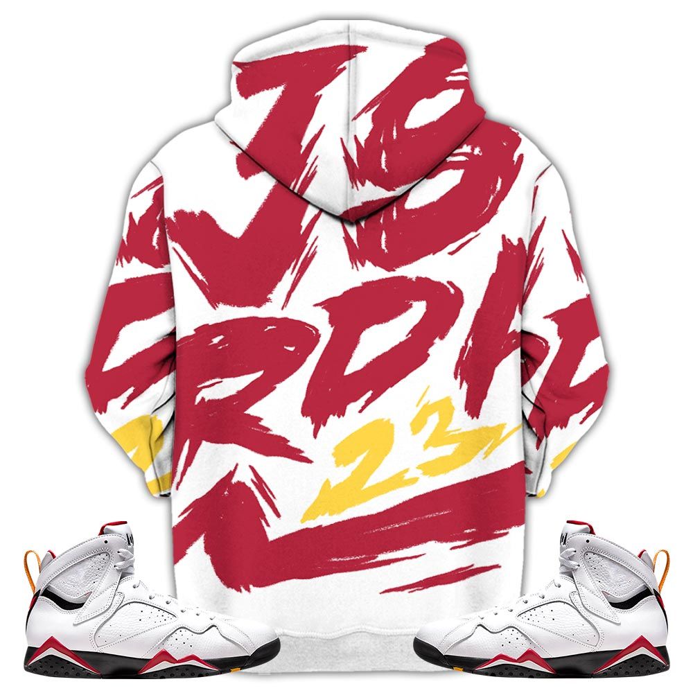 Basketball 23 Superstar Sneaker Shirt Match Cardinal 7S, Jordan 7 Retro Cardinal Hoodie Sweatshirt Tee All Over Print MKO Shirt