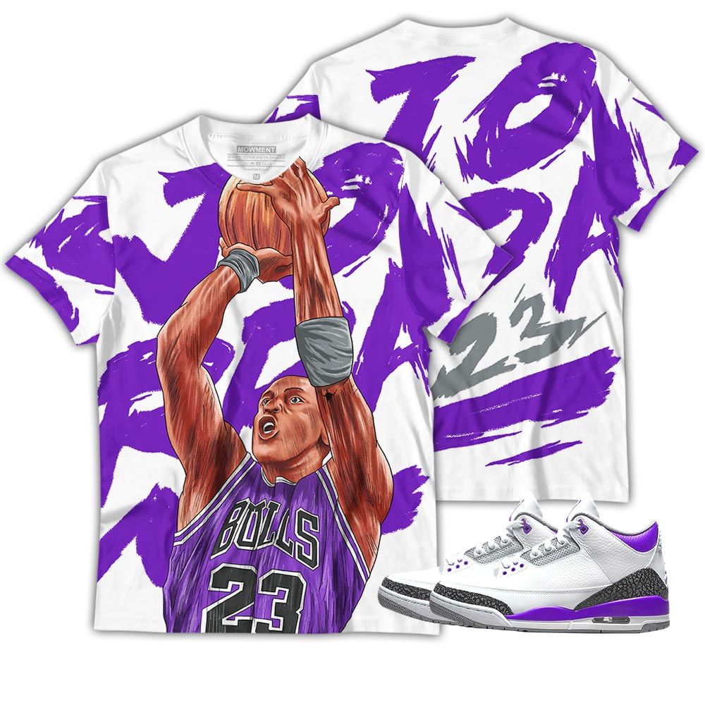 Basketball 23 Superstar Sneaker Shirt Match Dark Iris 3S, Jordan 3 Retro Dark Iris Hoodie Sweatshirt Tee All Over Print MKO Shirt Basketball 23 Superstar Sneaker Shirt Match Dark Iris 3S, Jordan 3 Retro Dark Iris Hoodie Sweatshirt Tee All Over Print MKO Shirt
