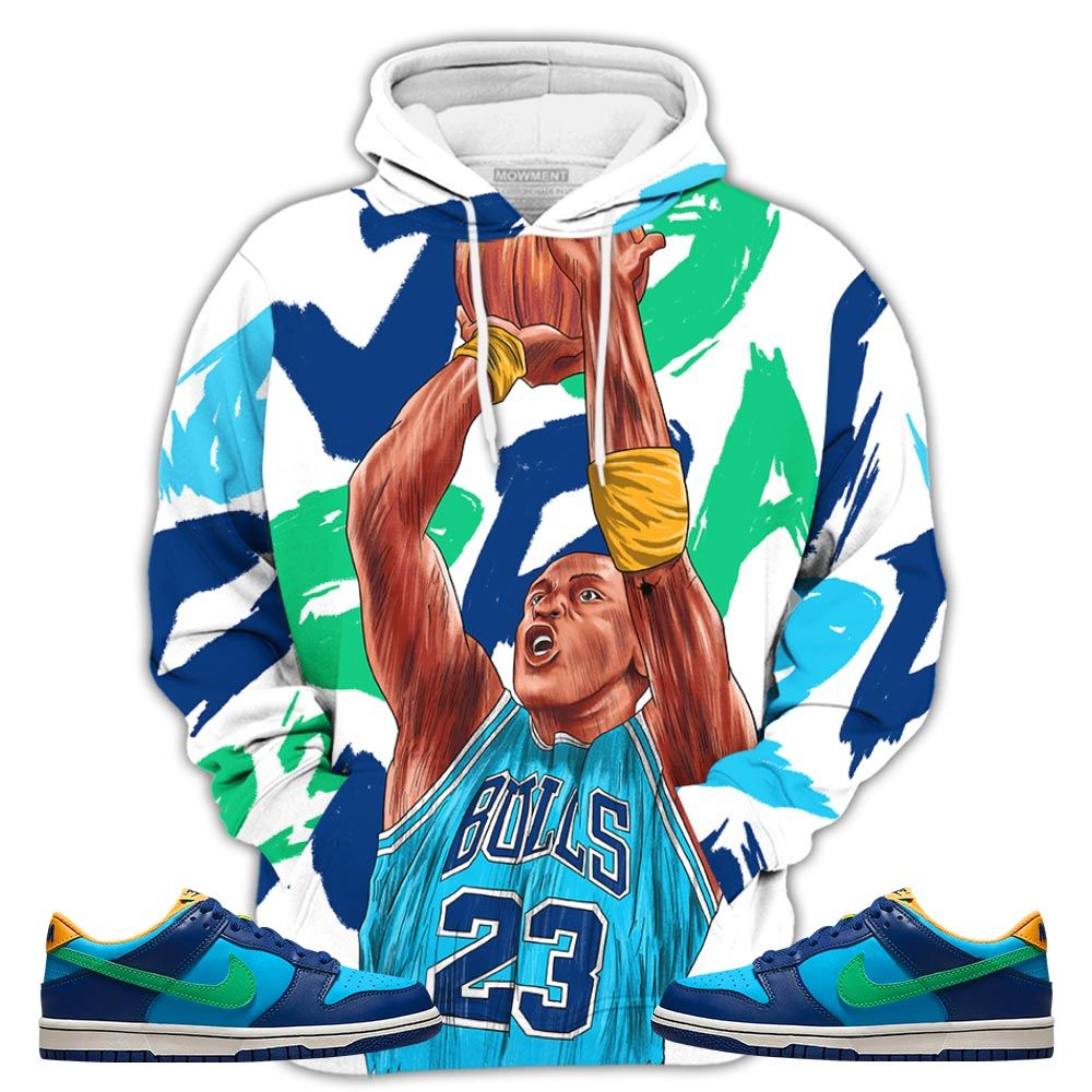Basketball 23 Superstar Sneaker Shirt Match Dunk Low Gs Kyrie, Dunk Low Gs Electric Algae Hoodie Sweatshirt Tee All Over Print MKO Shirt
