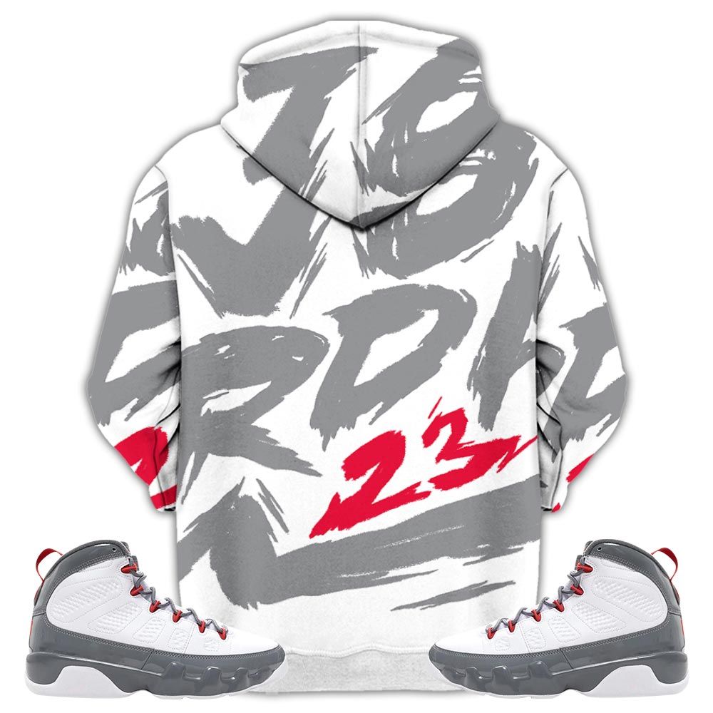 Basketball 23 Superstar Sneaker Shirt Match Fire Red 9S, Jordan 9 Retro Fire Red Hoodie Sweatshirt Tee All Over Print MKO Shirt