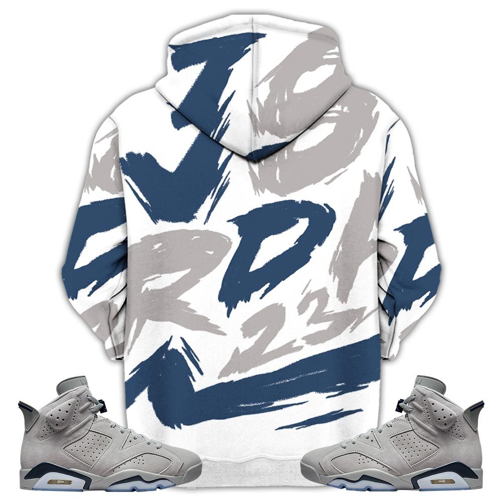 Basketball 23 Superstar Sneaker Shirt Match Georgetown 6S, Jordan 6 Retro Georgetown Hoodie Sweatshirt Tee All Over Print MKO Shirt
