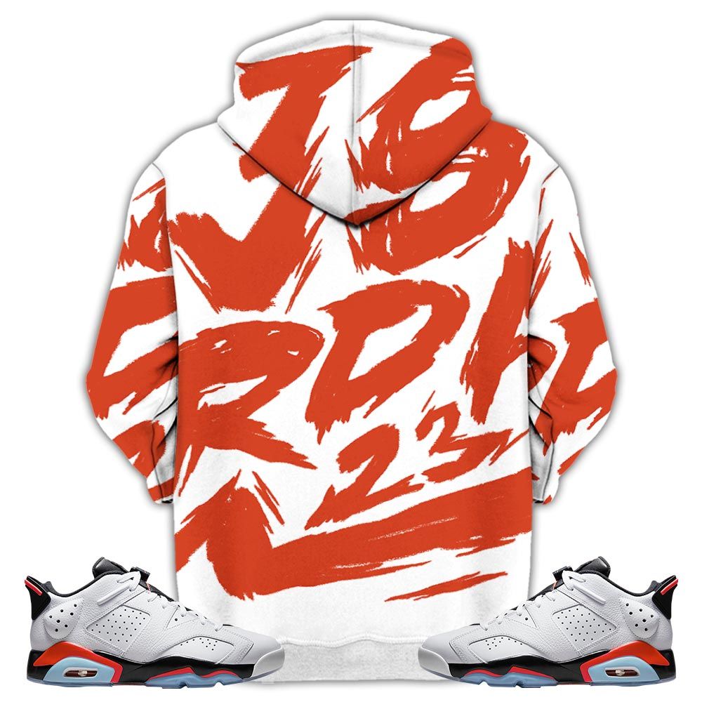 Basketball 23 Superstar Sneaker Shirt Match Golf White Infrared 6S, Jordan 6 Low Infrared Hoodie Sweatshirt Tee All Over Print MKO Shirt
