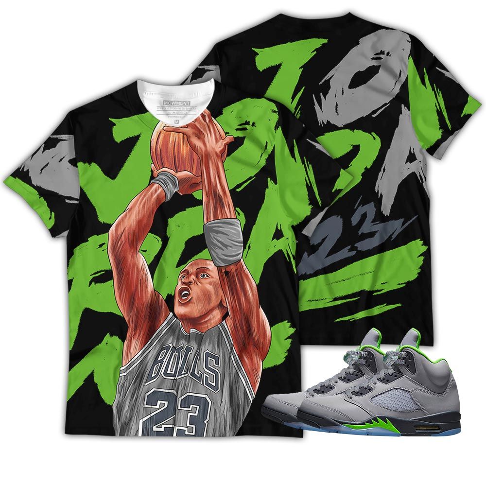 Basketball 23 Superstar Sneaker Shirt Match Green Bean 5S, Jordan 5 Retro Green Bean Hoodie Sweatshirt Tee All Over Print MKO Shirt Basketball 23 Superstar Sneaker Shirt Match Green Bean 5S, Jordan 5 Retro Green Bean Hoodie Sweatshirt Tee All Over Print MKO Shirt
