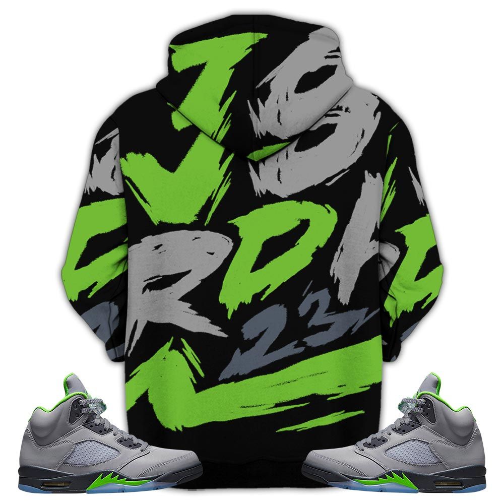 Basketball 23 Superstar Sneaker Shirt Match Green Bean 5S, Jordan 5 Retro Green Bean Hoodie Sweatshirt Tee All Over Print MKO Shirt