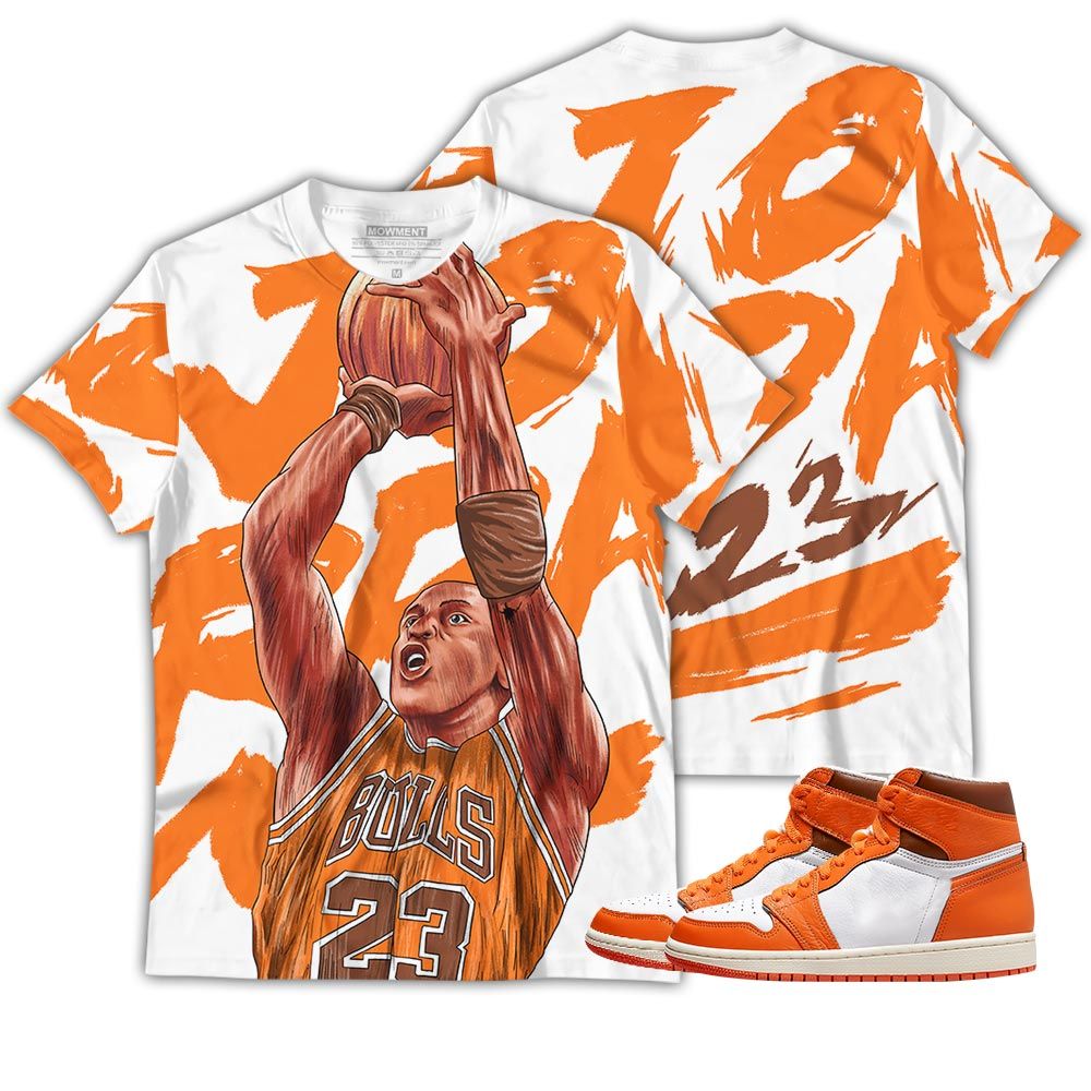Basketball 23 Superstar Sneaker Shirt Match High Og Starfish 1S, Jordan 1 Retro High Og Starfish Hoodie Sweatshirt Tee All Over Print MKO Shirt Basketball 23 Superstar Sneaker Shirt Match High Og Starfish 1S, Jordan 1 Retro High Og Starfish Hoodie Sweatshirt Tee All Over Print MKO Shirt