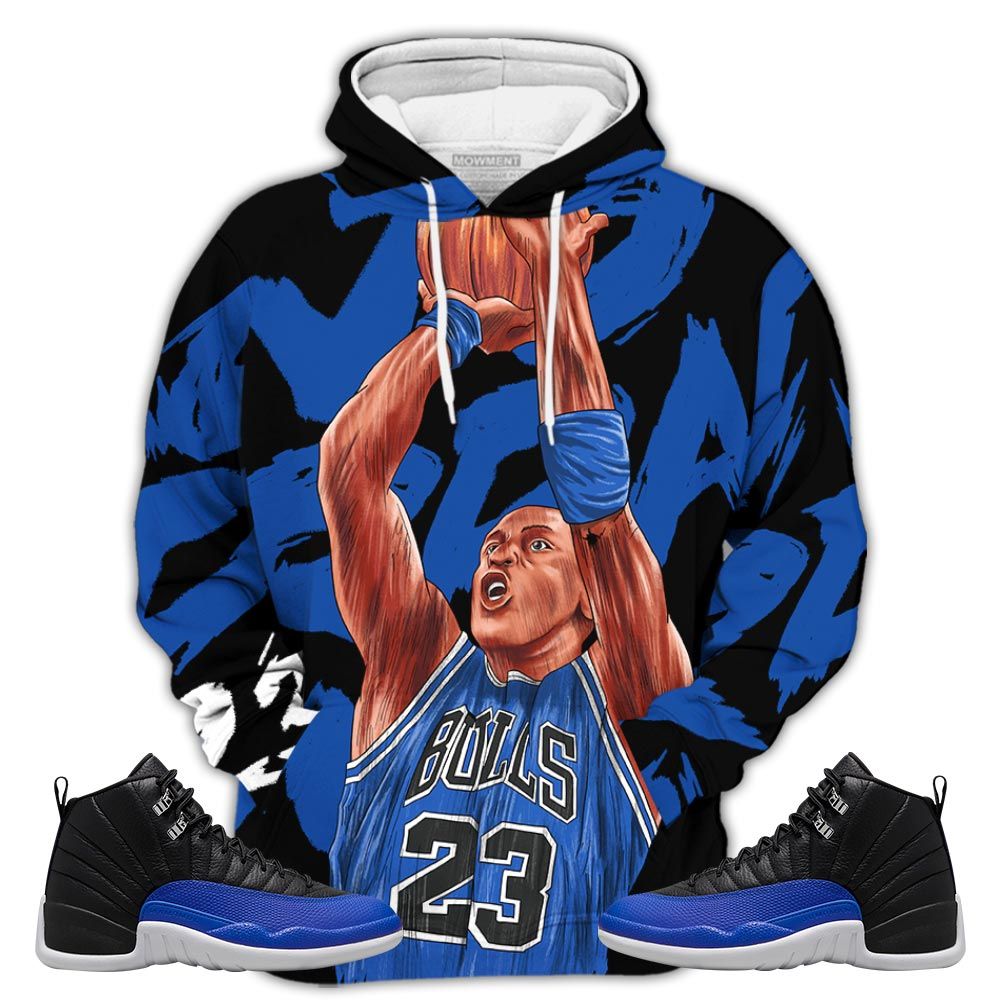 Basketball 23 Superstar Sneaker Shirt Match Hyper Royal 12S, Jordan 12 Hyper Royal Hoodie Sweatshirt Tee All Over Print MKO Shirt Basketball 23 Superstar Sneaker Shirt Match Hyper Royal 12S, Jordan 12 Hyper Royal Hoodie Sweatshirt Tee All Over Print MKO Shirt