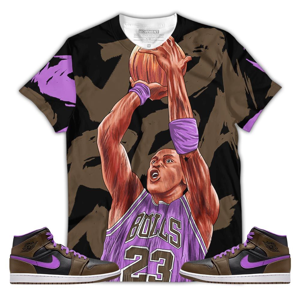 Basketball 23 Superstar Sneaker Shirt Match Jordan 1 Mid Palomino, Jordan 1 Mid Palomino Hoodie Sweatshirt Tee All Over Print MKO Shirt Basketball 23 Superstar Sneaker Shirt Match Jordan 1 Mid Palomino, Jordan 1 Mid Palomino Hoodie Sweatshirt Tee All Over Print MKO Shirt
