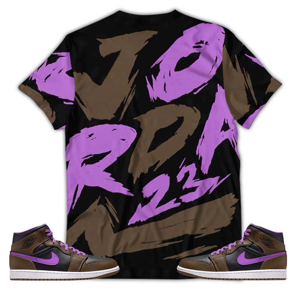 Basketball 23 Superstar Sneaker Shirt Match Jordan 1 Mid Palomino, Jordan 1 Mid Palomino Hoodie Sweatshirt Tee All Over Print MKO Shirt
