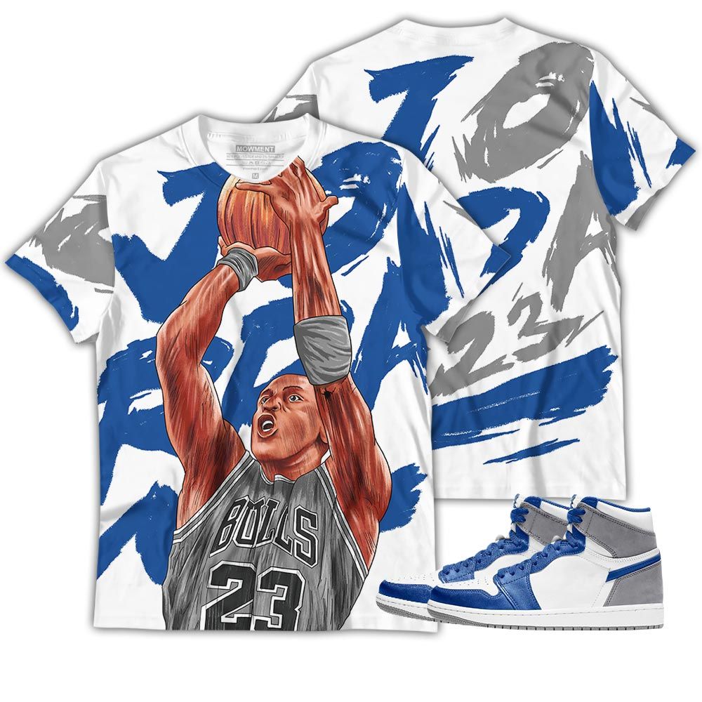 Basketball 23 Superstar Sneaker Shirt Match True Blue 1S, Jordan 1 High Og True Blue Hoodie Sweatshirt Tee All Over Print MKO Shirt Basketball 23 Superstar Sneaker Shirt Match True Blue 1S, Jordan 1 High Og True Blue Hoodie Sweatshirt Tee All Over Print MKO Shirt