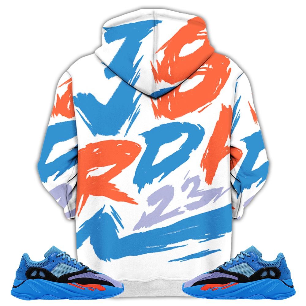 Basketball 23 Superstar Sneaker Shirt Match V1 Hi-Res Blue 700S, Yeezy 700 V1 Hi-Res Blue Hoodie Sweatshirt Tee All Over Print MKO Shirt