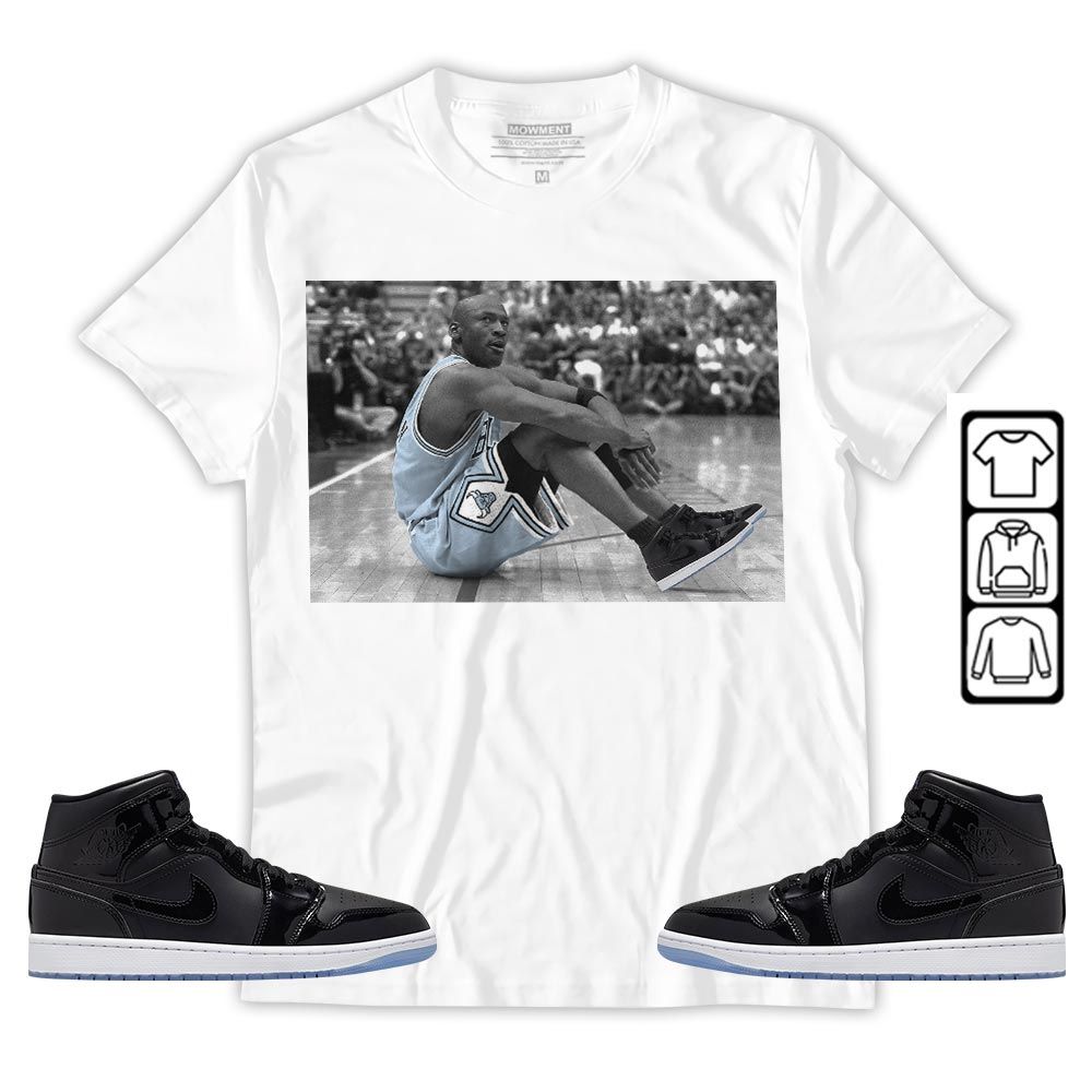 Basketball Goat Number 23 Sneaker Shirt Match Space Jam 1s, Jordan 1 Mid Space Jam MKO Hoodie