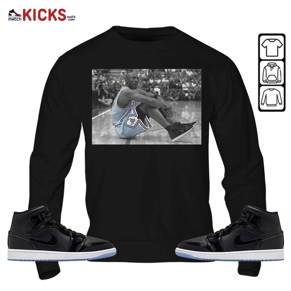 Basketball Goat Number 23 Sneaker Shirt Match Space Jam 1s, Jordan 1 Mid Space Jam MKO T-Shirt Basketball Goat Number 23 Sneaker Shirt Match Space Jam 1s, Jordan 1 Mid Space Jam MKO T-Shirt