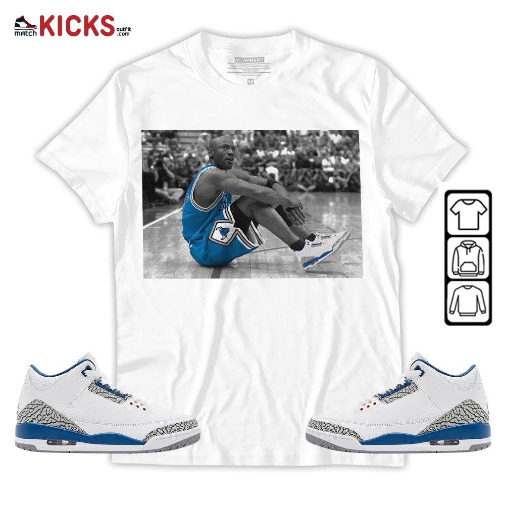 Basketball Goat Number 23 Sneaker Shirt Match Wizards 3s, Jordan Retro 3 Wizards MKO Hoodie