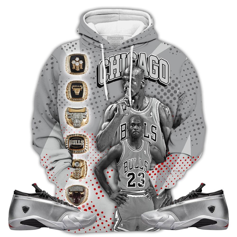Basketball League Sneaker Shirt Match 14 Low Metallic Silver, Jordan 14 Metallic Silver Hoodie Sweatshirt Tee All Over Print MKO Shirt Basketball League Sneaker Shirt Match 14 Low Metallic Silver, Jordan 14 Metallic Silver Hoodie Sweatshirt Tee All Over Print MKO Shirt