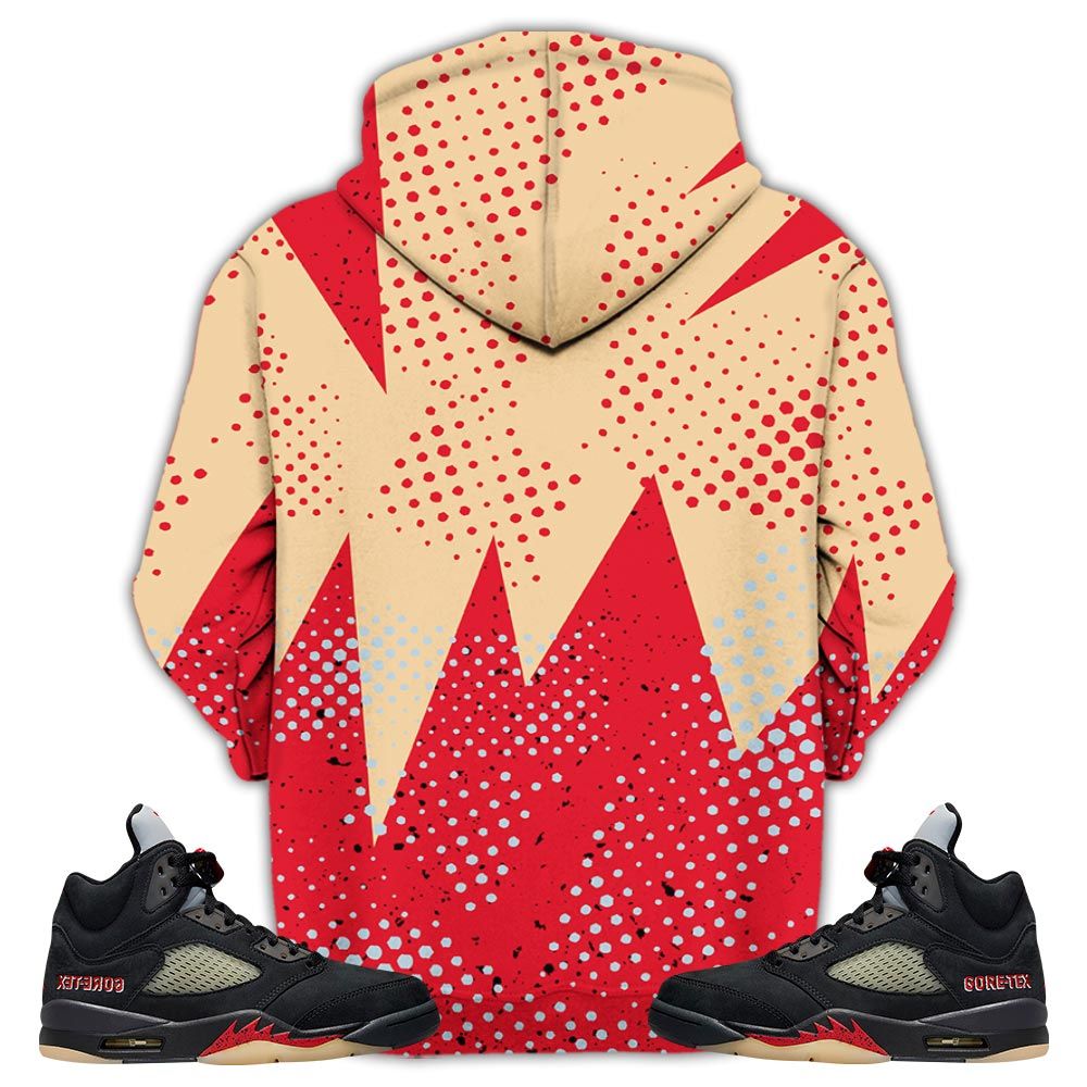 Basketball League Sneaker Shirt Match Gore-Tex 5S, Jordan 5 Gore-Tex Off Noir Hoodie Sweatshirt Tee All Over Print MKO Shirt