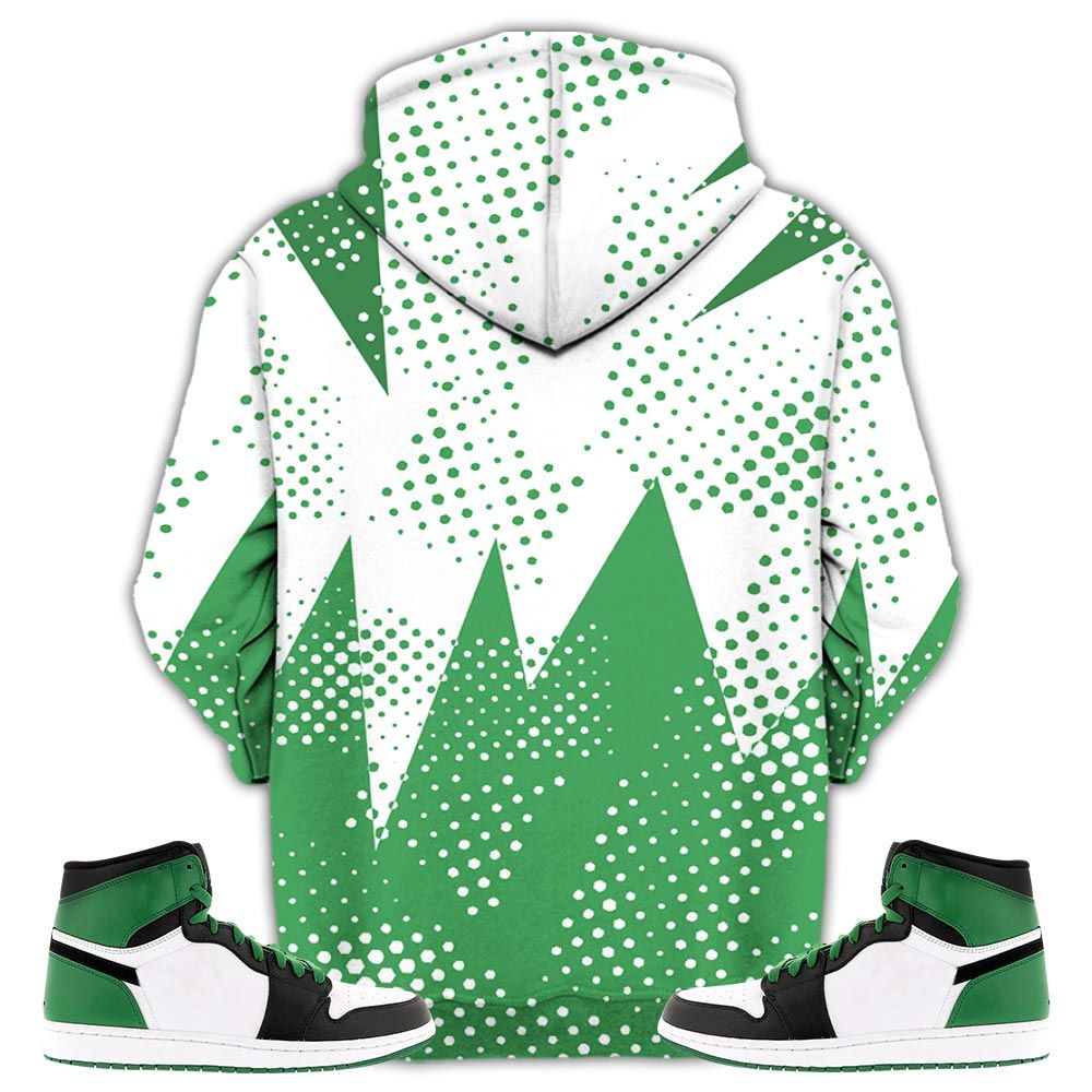 Basketball League Sneaker Shirt Match Lucky Green 1S, Jordan 1 Lucky Green Hoodie Sweatshirt Tee All Over Print MKO Shirt
