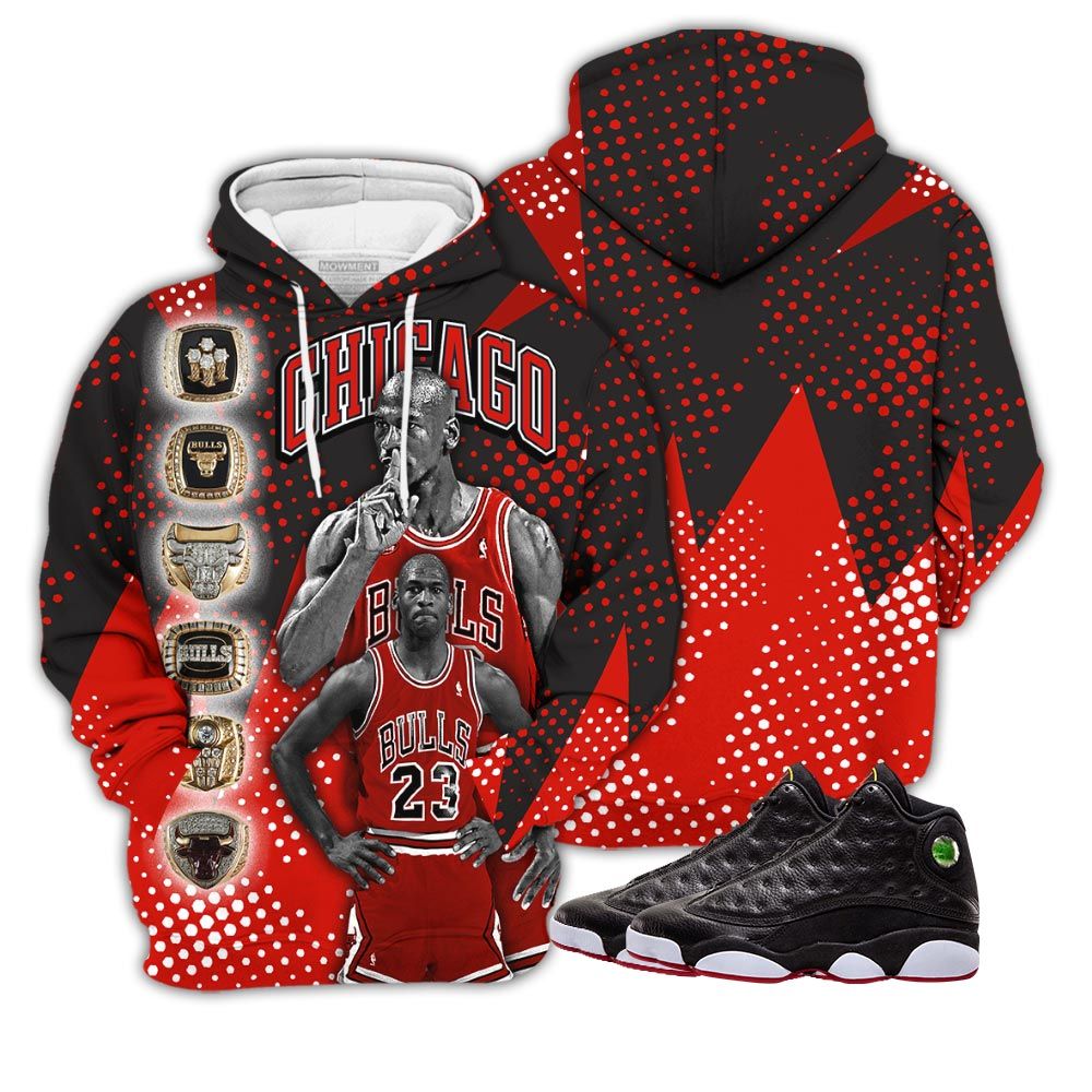 Basketball League Sneaker Shirt Match Retro Playoffs 13S, Jordan 13 Playoffs Hoodie Sweatshirt Tee All Over Print MKO Shirt Basketball League Sneaker Shirt Match Retro Playoffs 13S, Jordan 13 Playoffs Hoodie Sweatshirt Tee All Over Print MKO Shirt