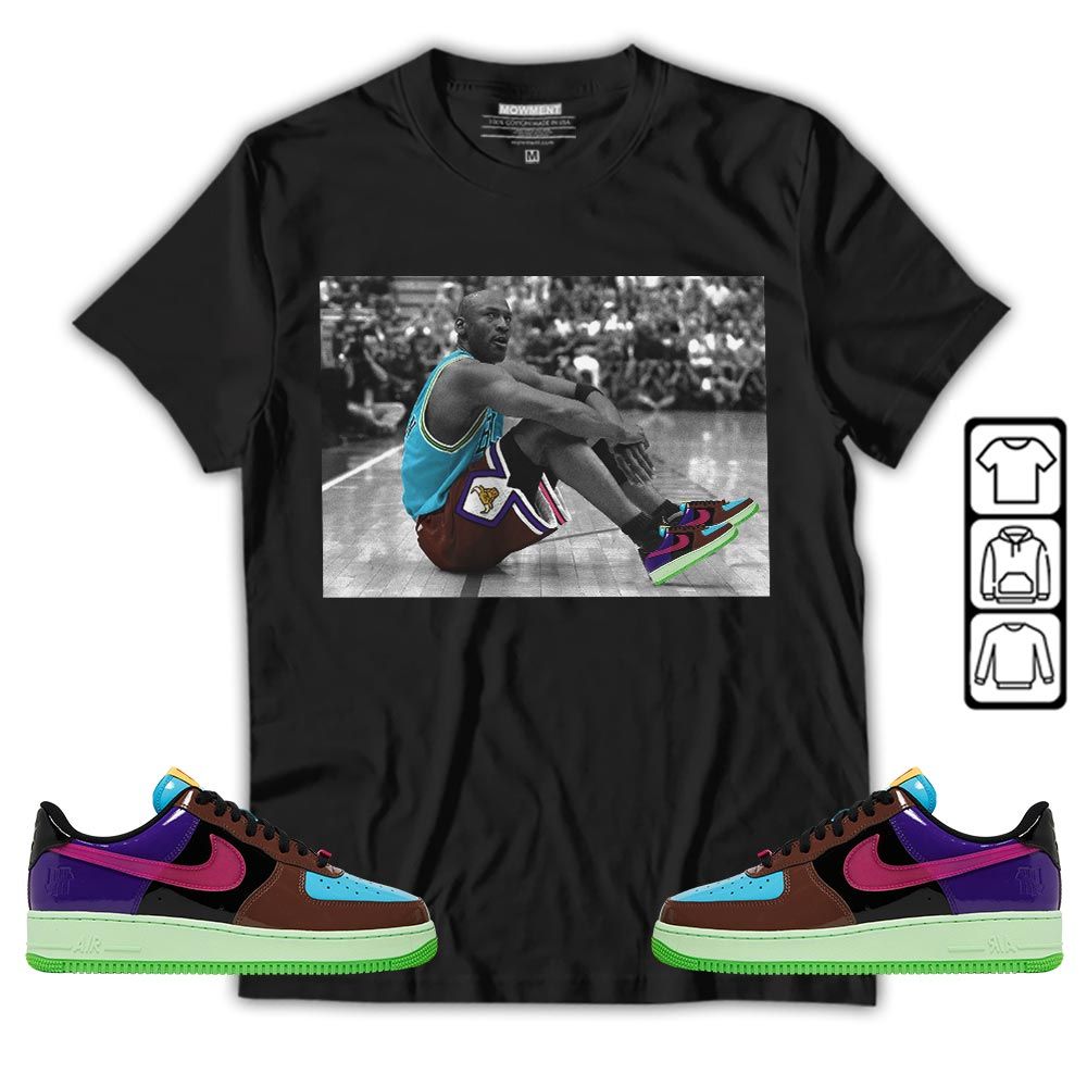 Basketball Shoes Goat Number 23 Sneaker Shirt Match AF 1 Low SP Pink Prime, Air Force 1 Undefeated Pink Prime MKO T-Shirt