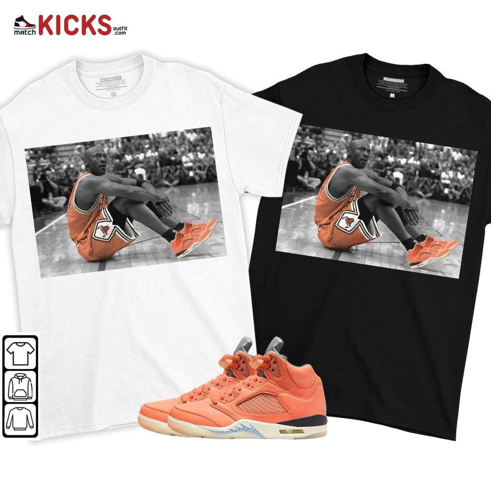 Basketball Shoes Goat Number 23 Sneaker Shirt Match Crimson Bliss 5s, Jordan 5 DJ Khaled Crimson Bliss MKO T-Shirt Basketball Shoes Goat Number 23 Sneaker Shirt Match Crimson Bliss 5s, Jordan 5 DJ Khaled Crimson Bliss MKO T-Shirt