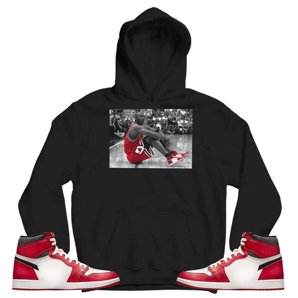 Basketball Shoes Goat Number 23 Sneaker Shirt Match High OG Chicago 1s, Jordan 1 Lost Found Chicago MKO T-Shirt