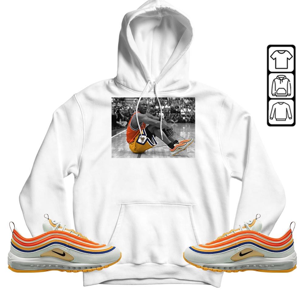 Basketball Shoes Goat Number 23 Sneaker Shirt Match Max 97 Frank Rudy, Air Max 97 SE Air Pressure MKO T-Shirt