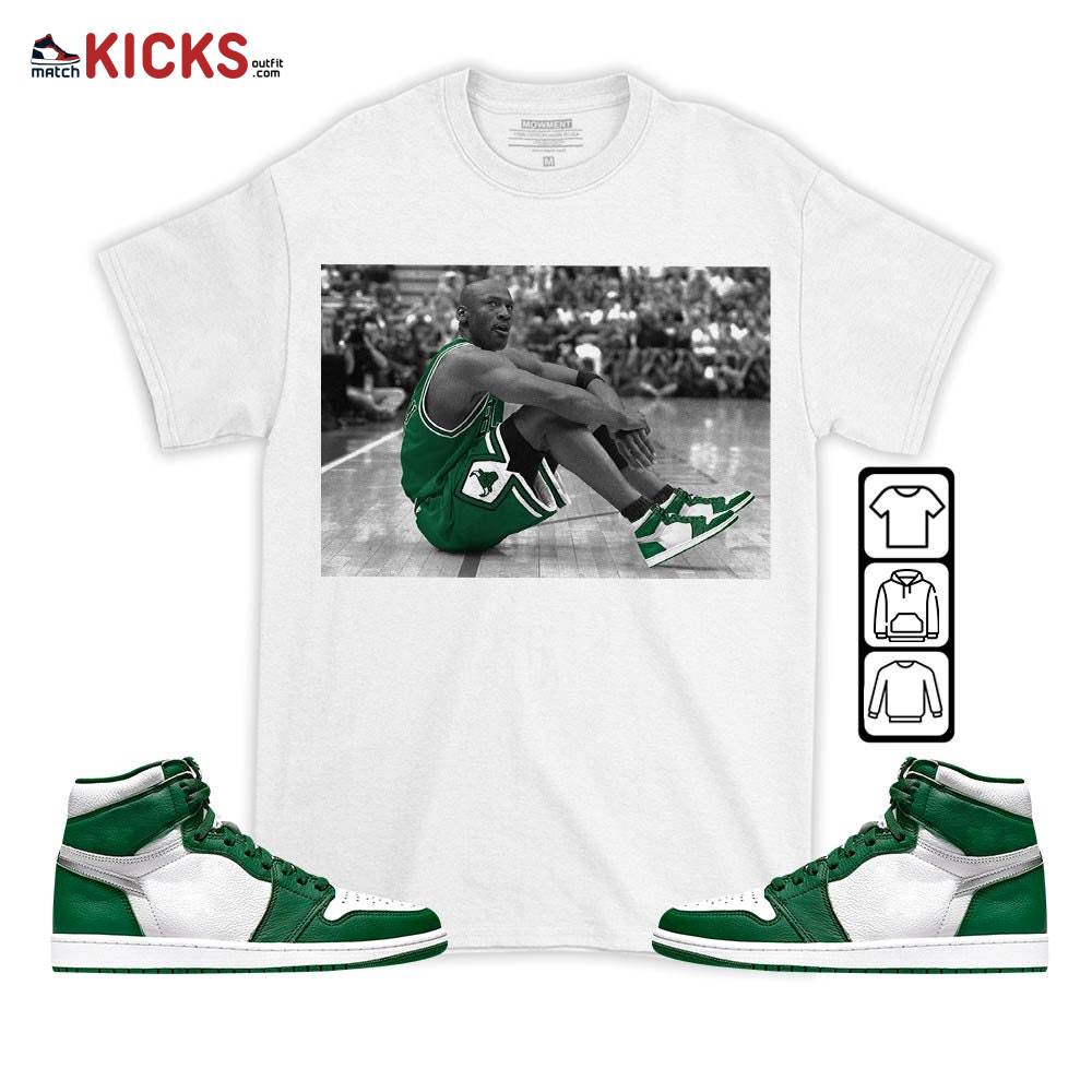Basketball Shoes Goat Number 23 Sneaker Shirt Match OG Gorge Green 1s, Jordan 1 Retro High Gorge Green MKO T-Shirt Basketball Shoes Goat Number 23 Sneaker Shirt Match OG Gorge Green 1s, Jordan 1 Retro High Gorge Green MKO T-Shirt