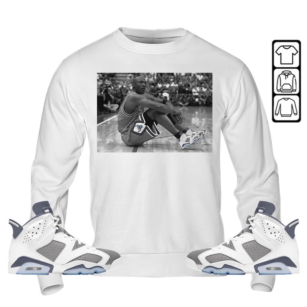 Basketball Shoes Goat Number 23 Sneaker Shirt Match Retro Cool Grey 6s, Jordan 6 Cool Grey MKO T-Shirt Basketball Shoes Goat Number 23 Sneaker Shirt Match Retro Cool Grey 6s, Jordan 6 Cool Grey MKO T-Shirt