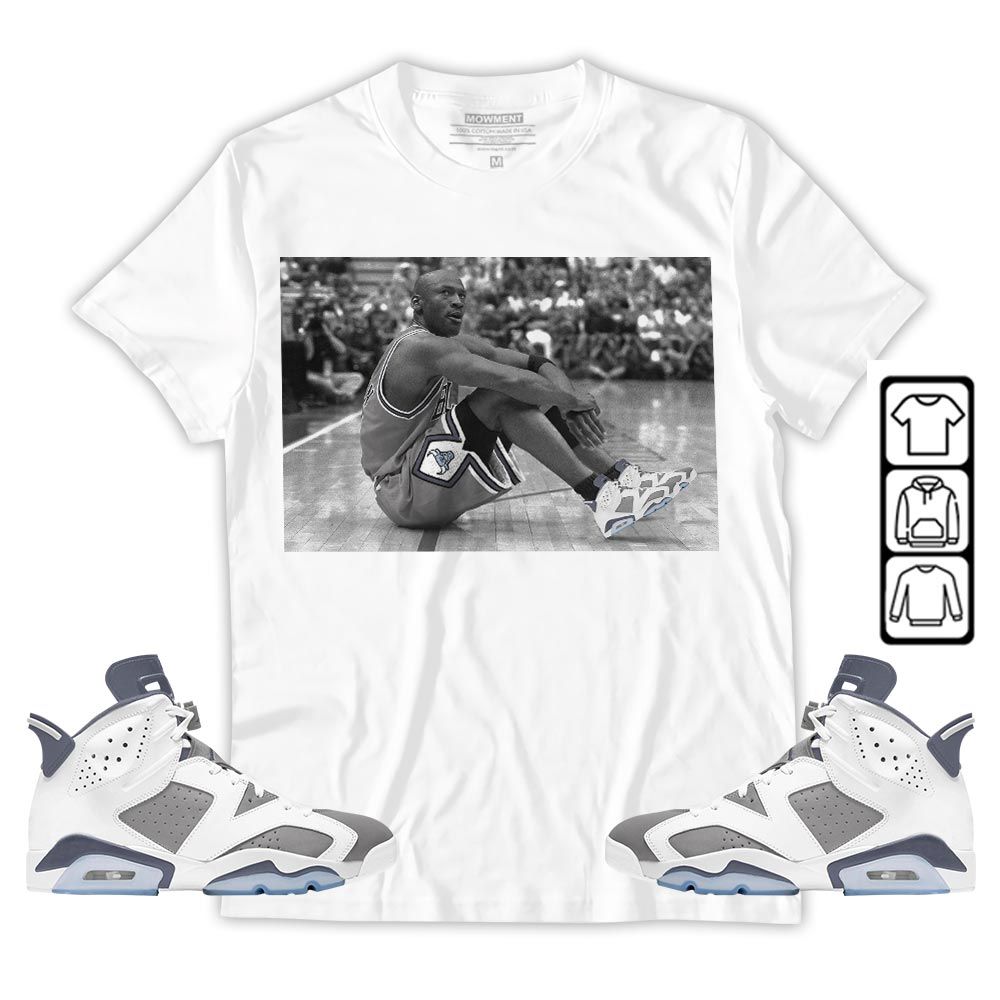 Basketball Shoes Goat Number 23 Sneaker Shirt Match Retro Cool Grey 6s, Jordan 6 Cool Grey MKO T-Shirt Basketball Shoes Goat Number 23 Sneaker Shirt Match Retro Cool Grey 6s, Jordan 6 Cool Grey MKO T-Shirt