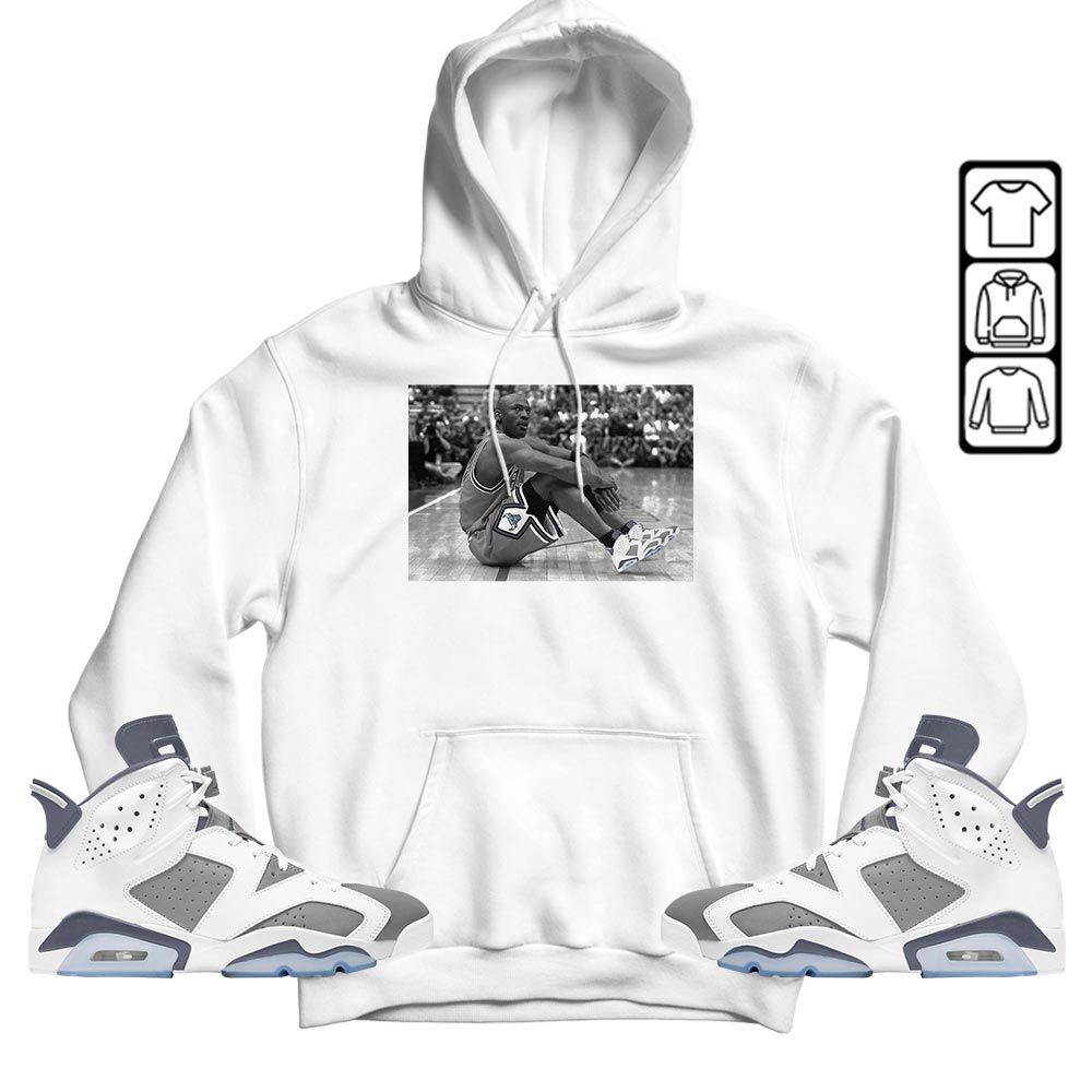 Basketball Shoes Goat Number 23 Sneaker Shirt Match Retro Cool Grey 6s, Jordan 6 Cool Grey MKO T-Shirt