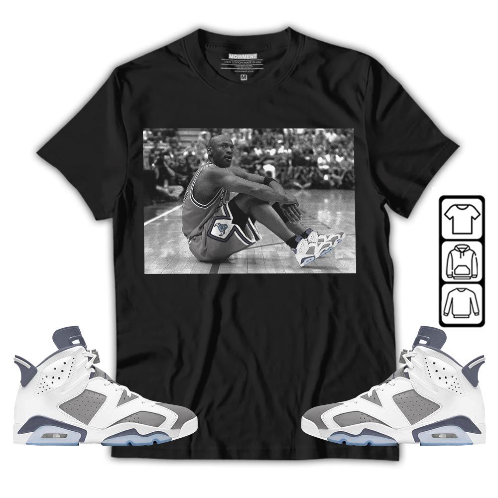 Basketball Shoes Goat Number 23 Sneaker Shirt Match Retro Cool Grey 6s, Jordan 6 Cool Grey MKO T-Shirt
