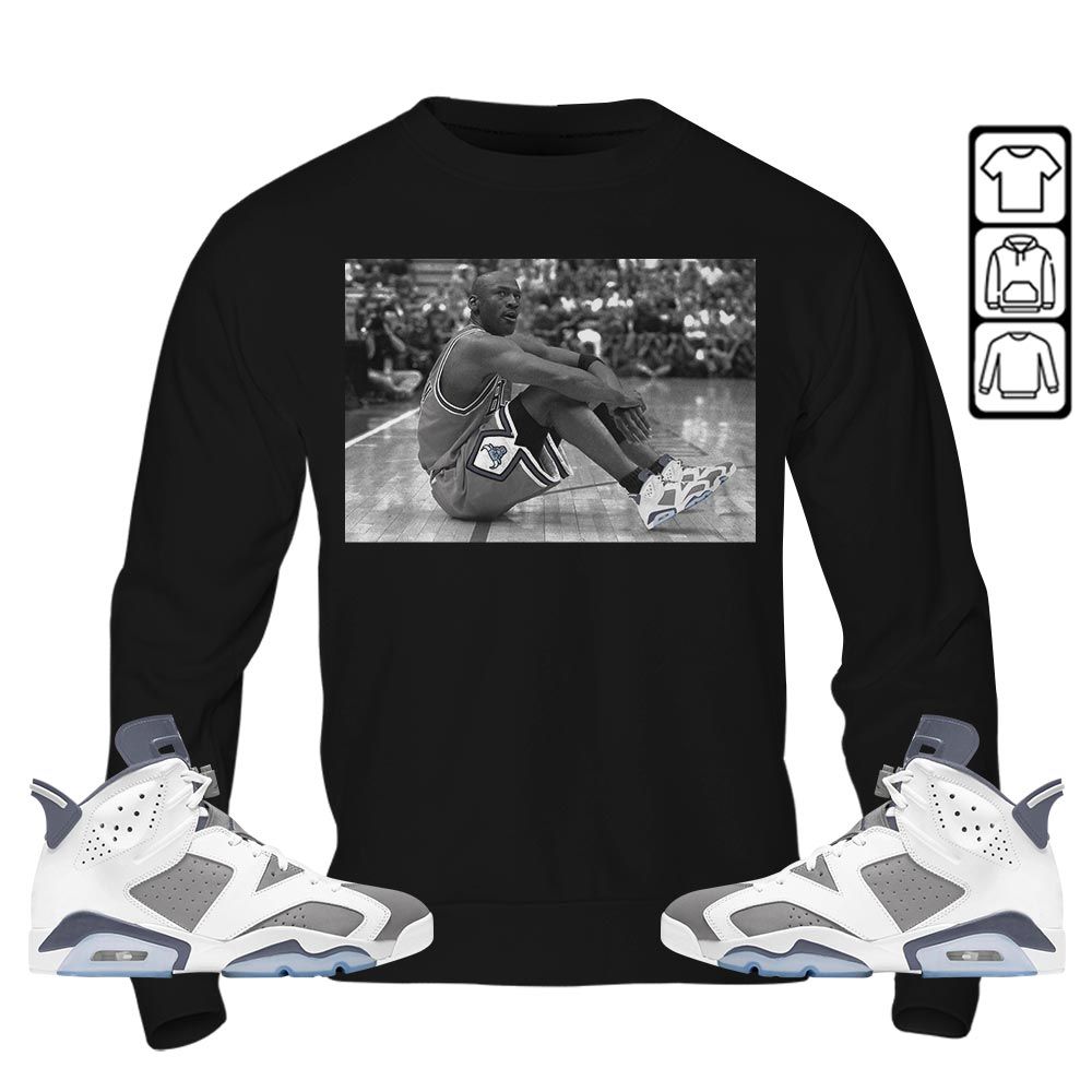 Basketball Shoes Goat Number 23 Sneaker Shirt Match Retro Cool Grey 6s, Jordan 6 Cool Grey MKO T-Shirt Basketball Shoes Goat Number 23 Sneaker Shirt Match Retro Cool Grey 6s, Jordan 6 Cool Grey MKO T-Shirt