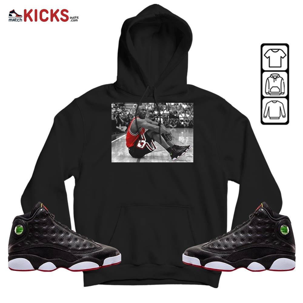 Basketball Shoes Goat Number 23 Sneaker Shirt Match Retro Playoffs 13s, Jordan 13 Playoffs MKO Hoodie Basketball Shoes Goat Number 23 Sneaker Shirt Match Retro Playoffs 13s, Jordan 13 Playoffs MKO Hoodie