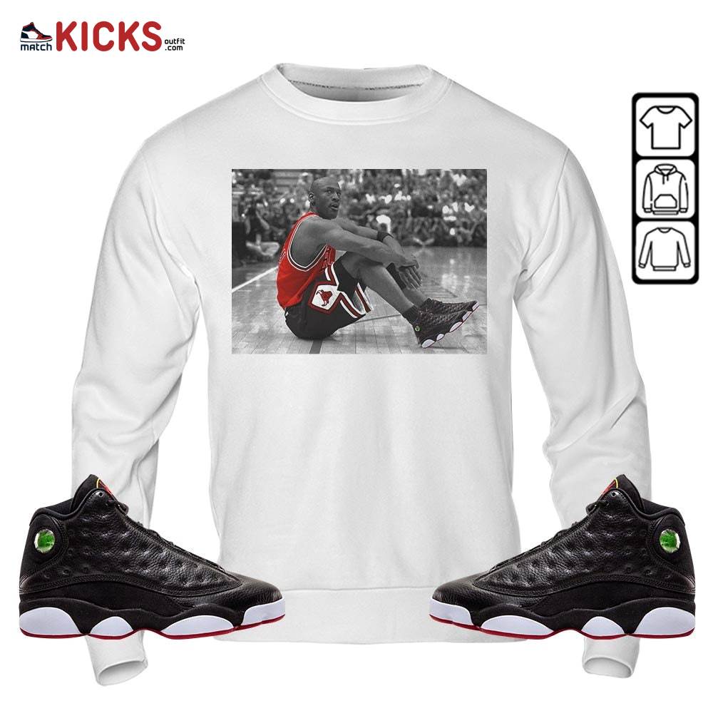 Basketball Shoes Goat Number 23 Sneaker Shirt Match Retro Playoffs 13s, Jordan 13 Playoffs MKO Hoodie Basketball Shoes Goat Number 23 Sneaker Shirt Match Retro Playoffs 13s, Jordan 13 Playoffs MKO Hoodie