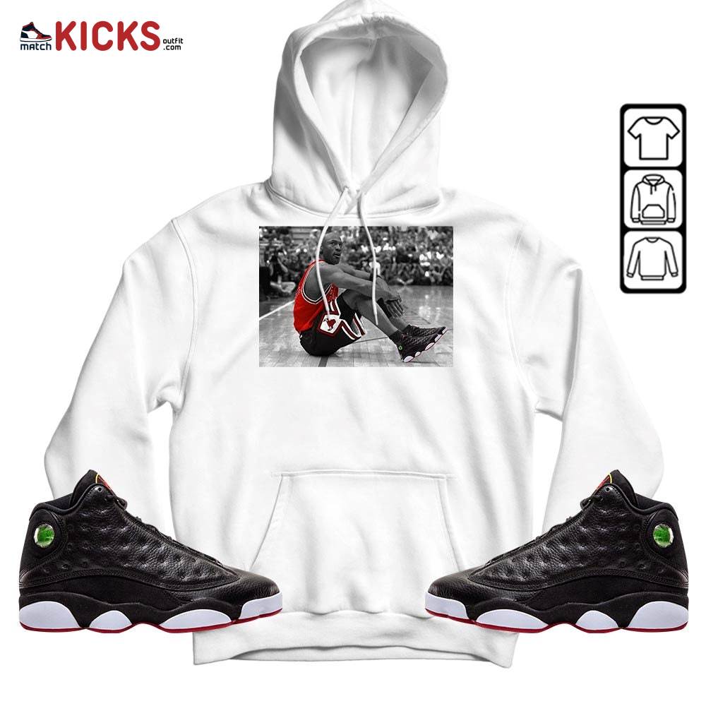 Basketball Shoes Goat Number 23 Sneaker Shirt Match Retro Playoffs 13s, Jordan 13 Playoffs MKO Hoodie Basketball Shoes Goat Number 23 Sneaker Shirt Match Retro Playoffs 13s, Jordan 13 Playoffs MKO Hoodie