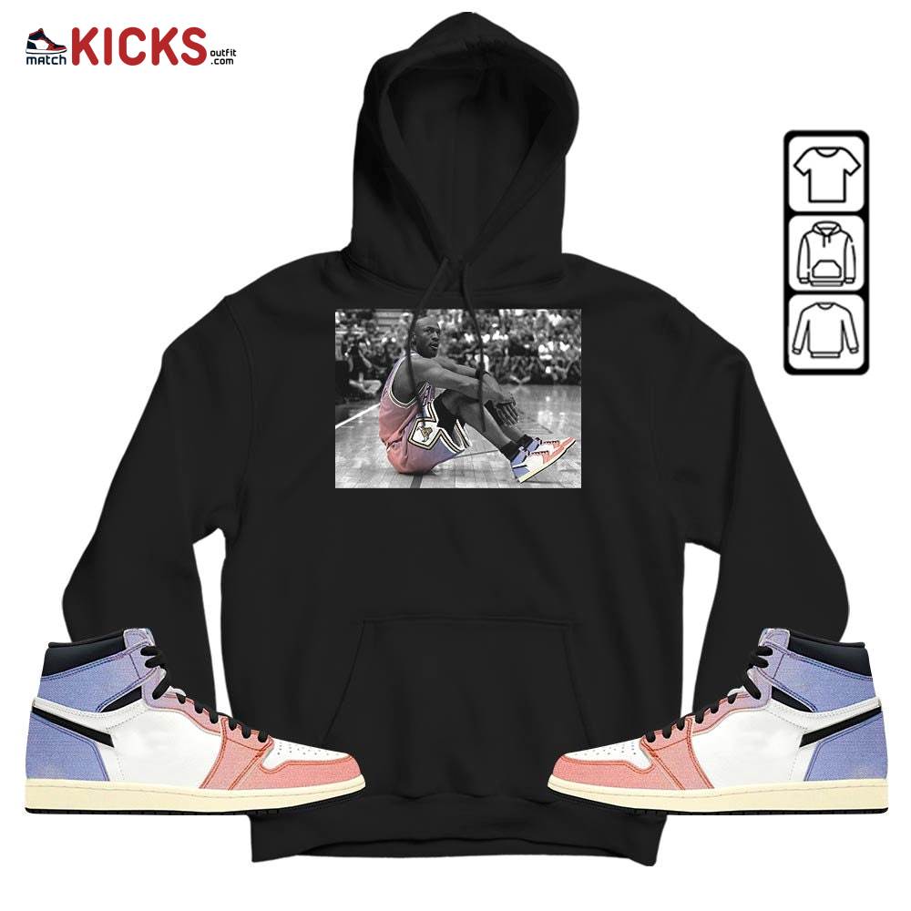 Basketball Shoes Goat Number 23 Sneaker Shirt Match Retro Skyline 1s, Jordan 1 High OG Skyline MKO Sweatshirt Basketball Shoes Goat Number 23 Sneaker Shirt Match Retro Skyline 1s, Jordan 1 High OG Skyline MKO Sweatshirt