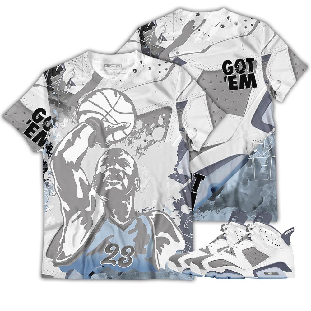 Basketball Superstar Shoes Sneaker Shirt Match Retro Cool Grey 6S, Jordan 6 Cool Grey Hoodie Sweatshirt Tee All Over Print MKO Shirt Basketball Superstar Shoes Sneaker Shirt Match Retro Cool Grey 6S, Jordan 6 Cool Grey Hoodie Sweatshirt Tee All Over Print MKO Shirt