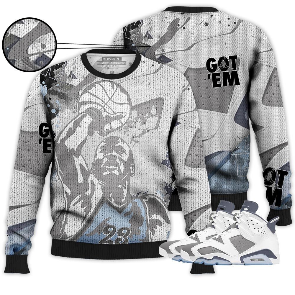Basketball Superstar Shoes Sneaker Shirt Match Retro Cool Grey 6S, Jordan 6 Cool Grey Hoodie Sweatshirt Tee All Over Print MKO Shirt Basketball Superstar Shoes Sneaker Shirt Match Retro Cool Grey 6S, Jordan 6 Cool Grey Hoodie Sweatshirt Tee All Over Print MKO Shirt