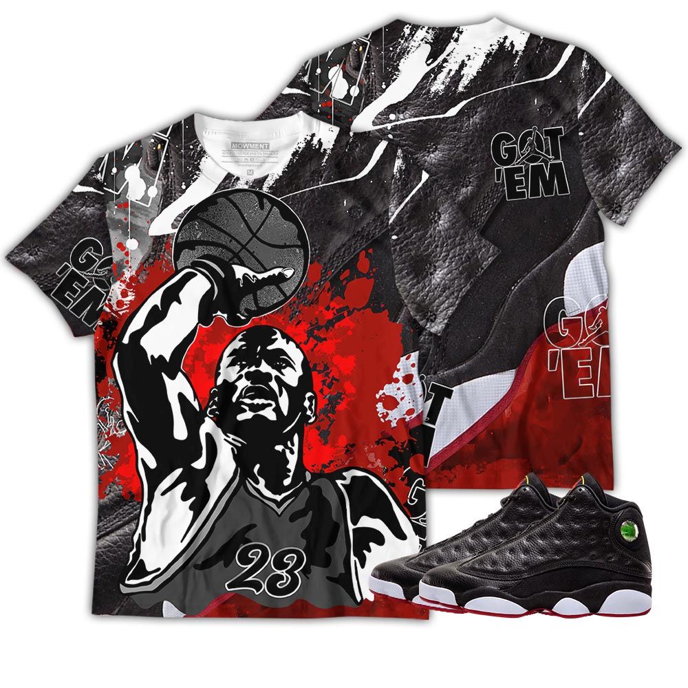 Basketball Superstar Shoes Sneaker Shirt Match Retro Playoffs 13S, Jordan 13 Playoffs Hoodie Sweatshirt Tee All Over Print MKO Shirt Basketball Superstar Shoes Sneaker Shirt Match Retro Playoffs 13S, Jordan 13 Playoffs Hoodie Sweatshirt Tee All Over Print MKO Shirt