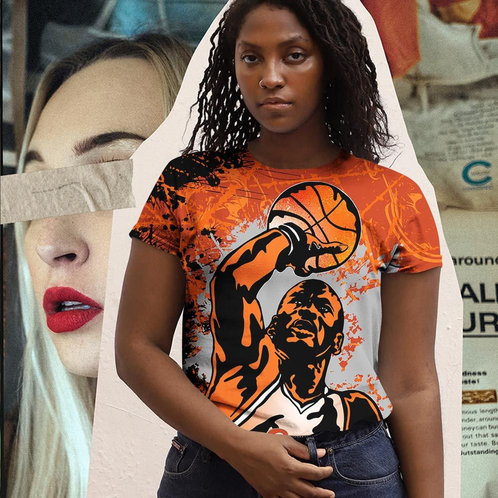 Basketball Superstar Sneaker Shirt Match Dunk Black Orange, Dunk High Gs Safety Orange Hoodie Sweatshirt Tee All Over Print MKO Shirt Basketball Superstar Sneaker Shirt Match Dunk Black Orange, Dunk High Gs Safety Orange Hoodie Sweatshirt Tee All Over Print MKO Shirt