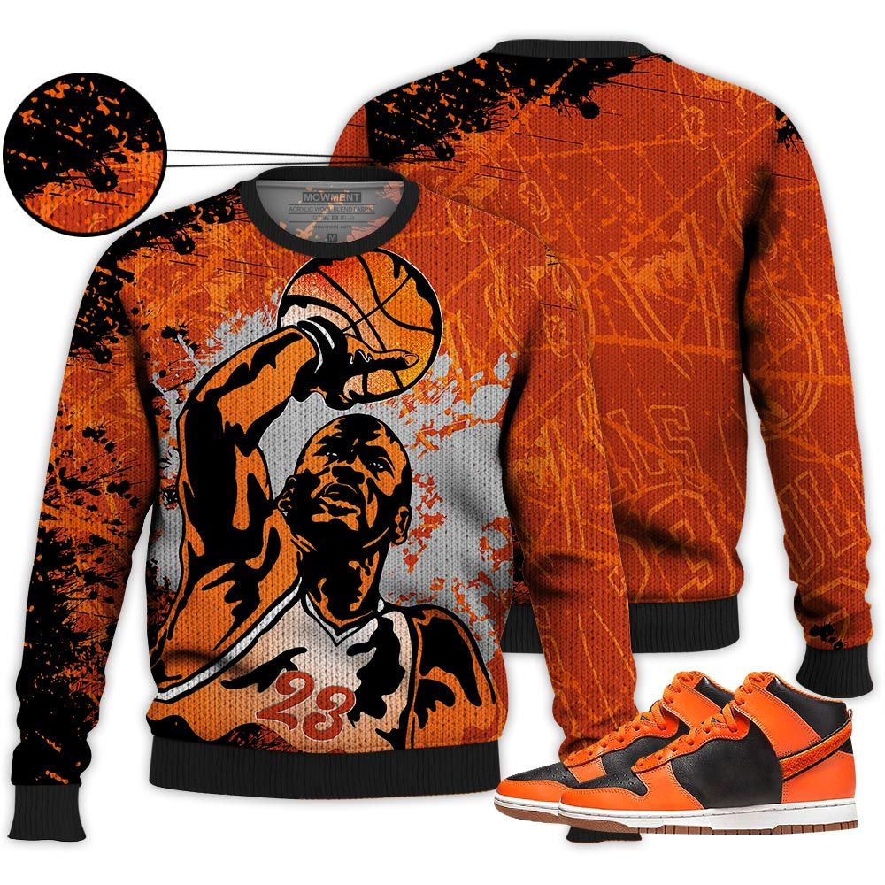 Basketball Superstar Sneaker Shirt Match Dunk Black Orange, Dunk High Gs Safety Orange Hoodie Sweatshirt Tee All Over Print MKO Shirt Basketball Superstar Sneaker Shirt Match Dunk Black Orange, Dunk High Gs Safety Orange Hoodie Sweatshirt Tee All Over Print MKO Shirt