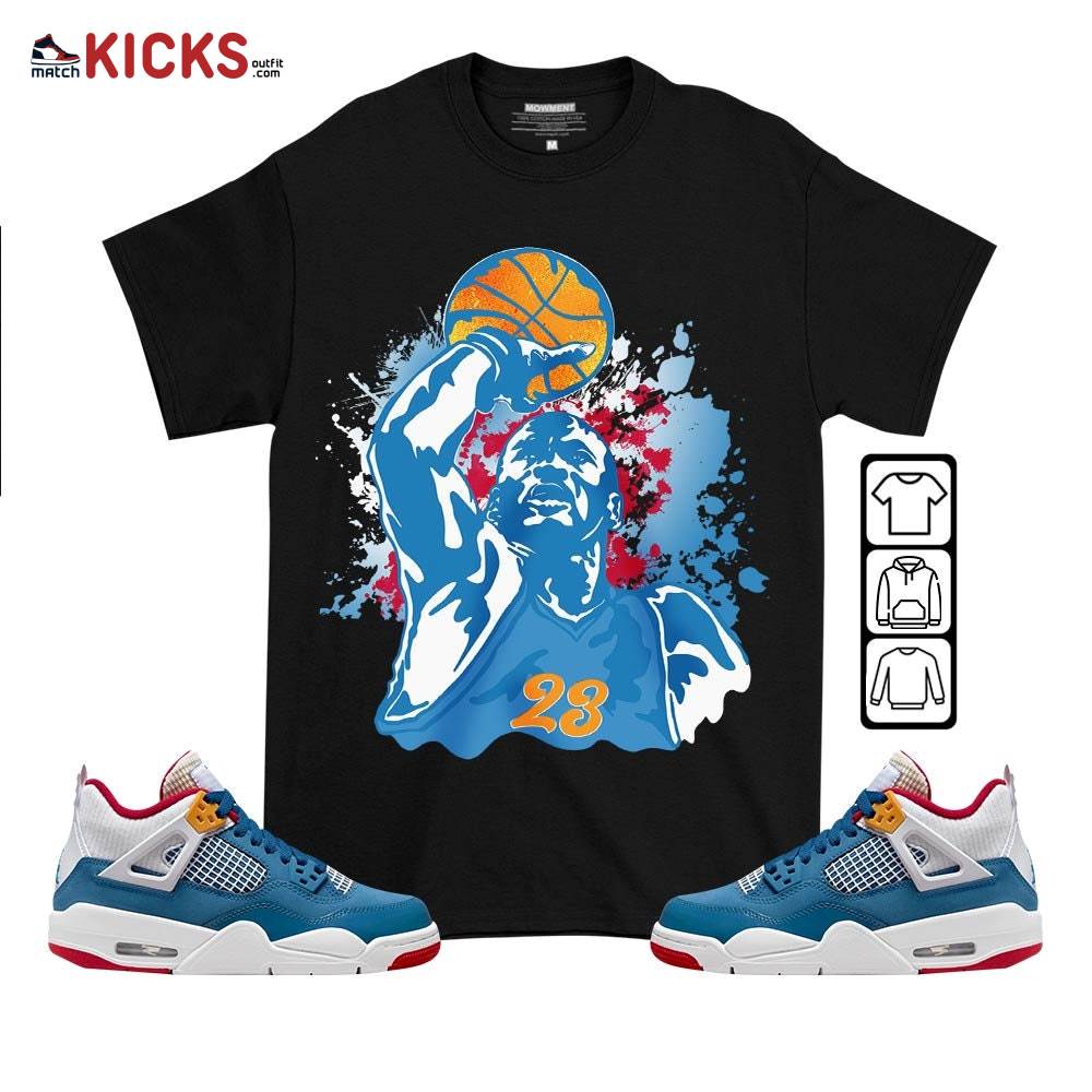 Basketball Superstar Sneaker Shirt Match Messy Room 4s, Jordan 4 GS Messy Room MKO T-Shirt Basketball Superstar Sneaker Shirt Match Messy Room 4s, Jordan 4 GS Messy Room MKO T-Shirt