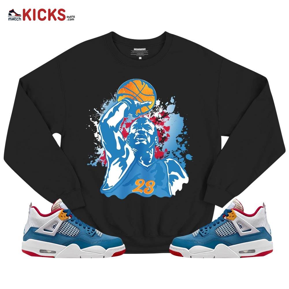 Basketball Superstar Sneaker Shirt Match Messy Room 4s, Jordan 4 GS Messy Room MKO T-Shirt Basketball Superstar Sneaker Shirt Match Messy Room 4s, Jordan 4 GS Messy Room MKO T-Shirt