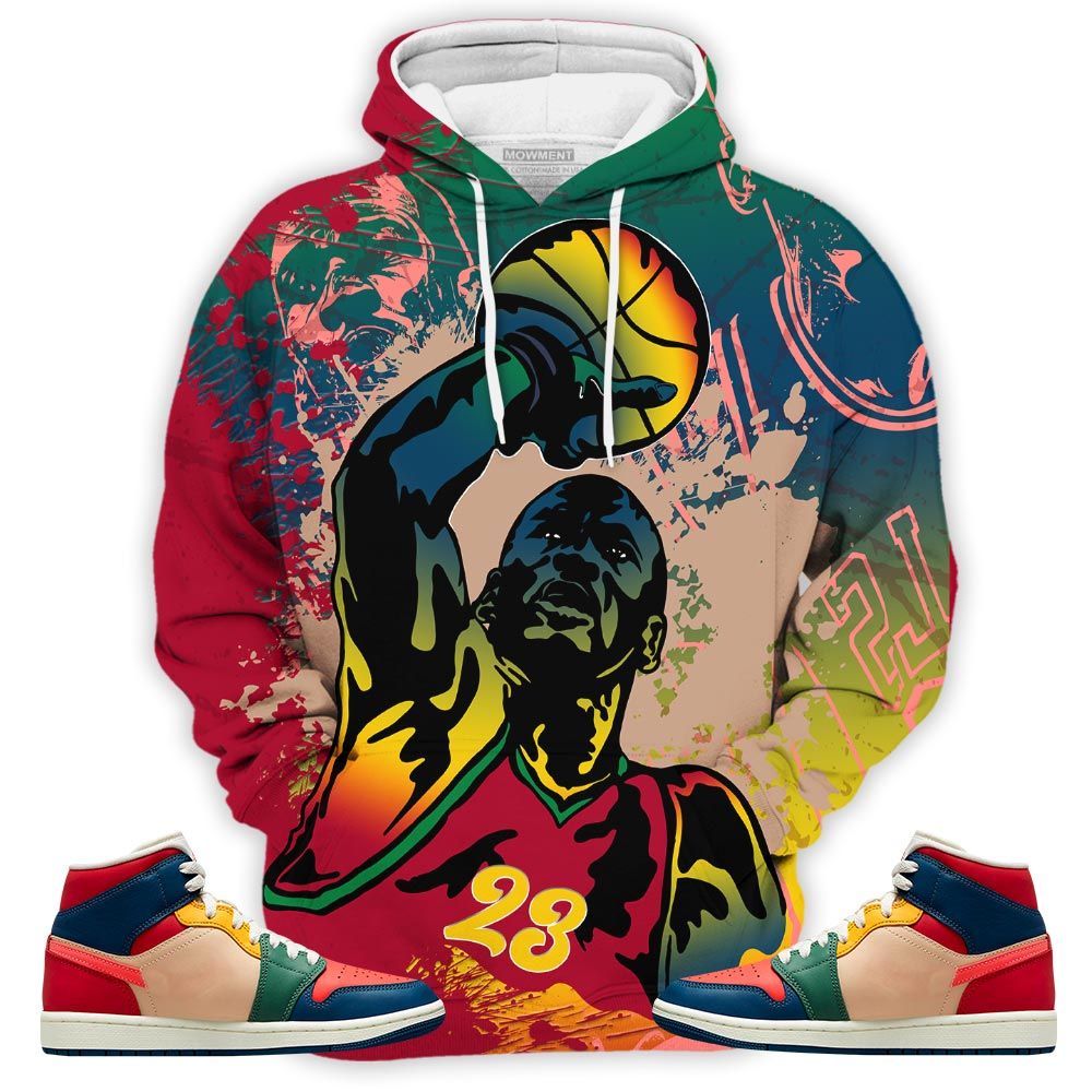 Basketball Superstar Sneaker Shirt Match Multi Color 2022 1S, Jordan 1 Mid Multi Color 2022 Hoodie Sweatshirt Tee All Over Print MKO Shirt Basketball Superstar Sneaker Shirt Match Multi Color 2022 1S, Jordan 1 Mid Multi Color 2022 Hoodie Sweatshirt Tee All Over Print MKO Shirt