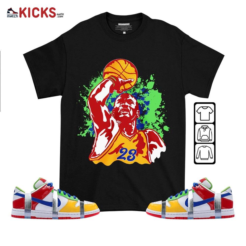 Basketball Superstar Sneaker Shirt Match SB Dunk Low eBay, SB Dunk Low Sandy MKO T-Shirt