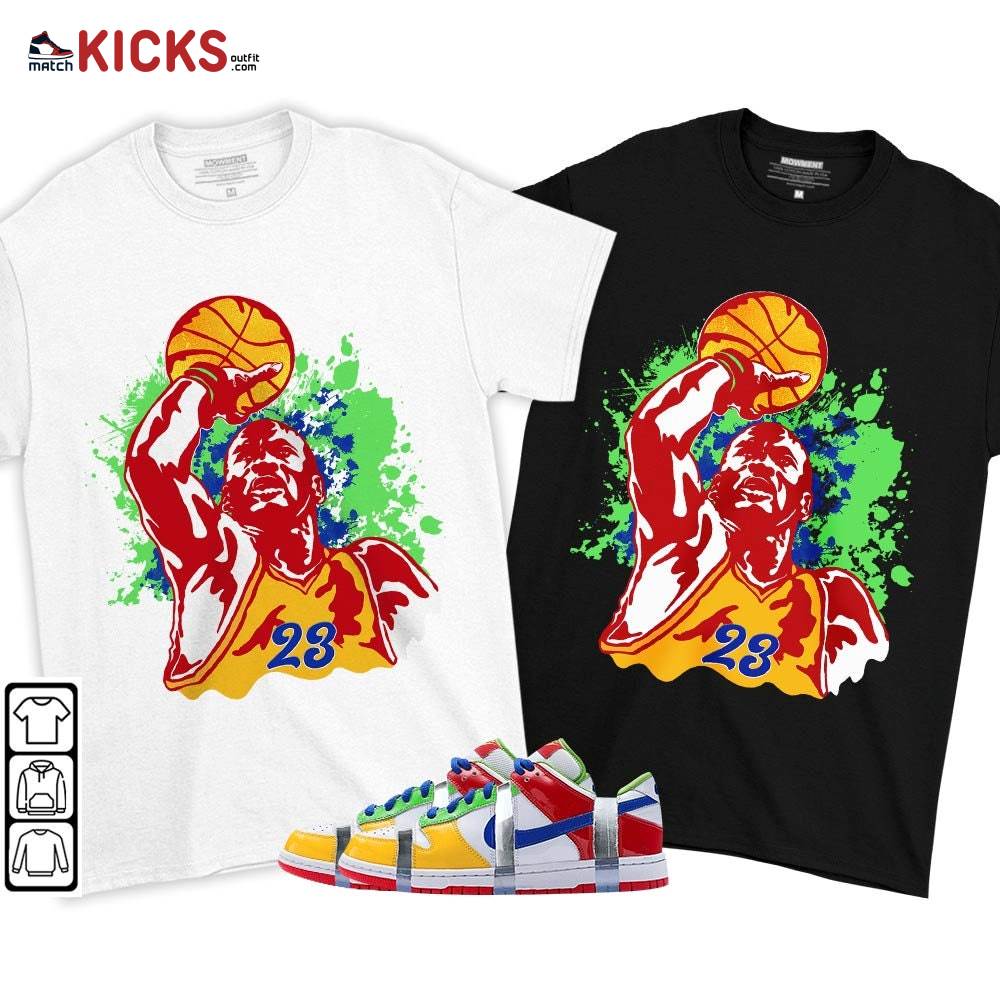 Basketball Superstar Sneaker Shirt Match SB Dunk Low eBay, SB Dunk Low Sandy MKO T-Shirt