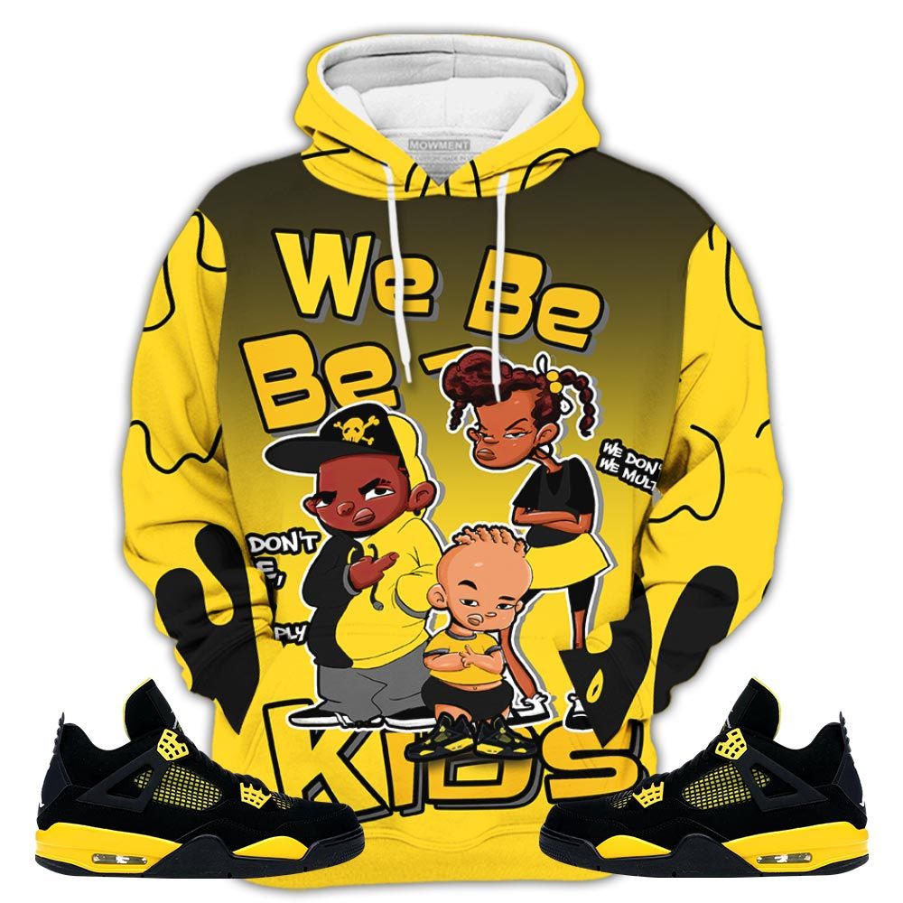 Bebe Kids 80S Baby Sneaker Shirt Match 2023 Thunder 4S, Jordan Retro 4 Thunder Hoodie Sweatshirt Tee All Over Print MKO Shirt Bebe Kids 80S Baby Sneaker Shirt Match 2023 Thunder 4S, Jordan Retro 4 Thunder Hoodie Sweatshirt Tee All Over Print MKO Shirt